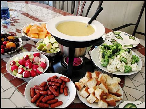 Pin by Stephanie Crum on Fondue recipes | Cheese fondue dippers, Fondue dippers, Cheese fondue