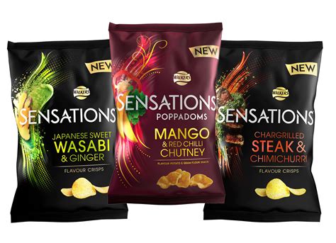 Walkers unveils new design and flavours for Sensations range