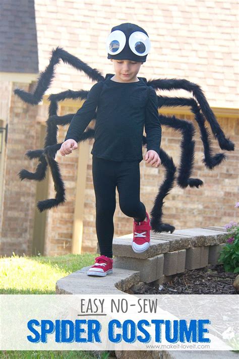 DIY: Easy NO-SEW Spider Costume!!! (...plus, one to GIVE AWAY!) | Make It & Love It | Spider ...