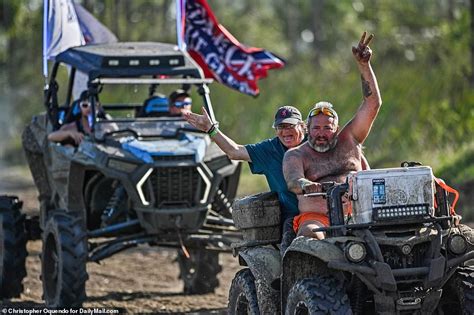 Redneck Burning Man! Bikinis, cowboy hats and partying at monster truck mud park - Times News UK