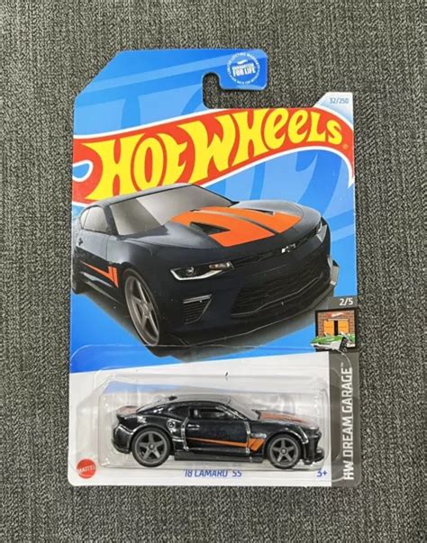 HOT WHEELS 2024 Super Treasure Hunt - ‘18 Camaro SS - US Card B Case ...