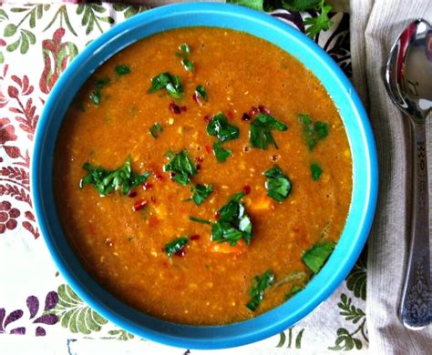 Moroccan Red Lentil Soup Recipe