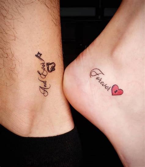 Meaningful Couple Tattoos Art Look Good Together - Lily Fashion Style ...