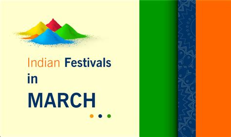 Indian Festivals In March 2024 | March Festival Of India List