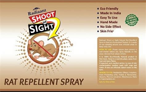 Natural Rat Repellent at Rs 216 | रैट रिपेलेंट in Mumbai | ID: 23755548233