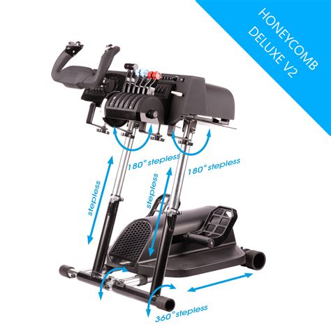 WHEEL STAND PRO FOR HONEYCOMB YOKE AND THROTTLE - WheelStandPro