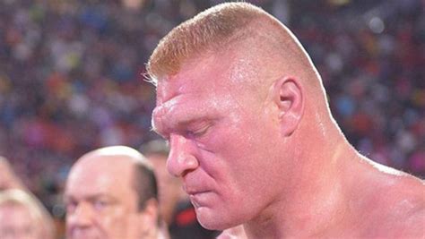 WWE Denies Brock Lesnar Intentionally Bled At WrestleMania 31