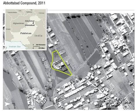 Raid on Osama Bin Laden Compound in Abbottabad, Pakistan - IMINT Imagery