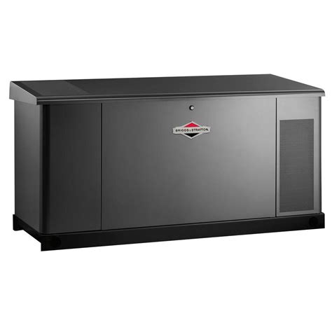 Briggs & Stratton 25,000-Watt Automatic Liquid Cooled Standby Generator with 400 Amp/Dual 200 ...