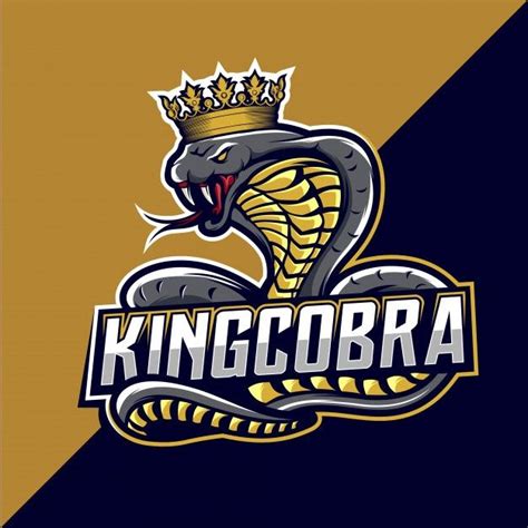 Premium Vector | King cobra esport logo design | Pet logo design, King cobra, Logo design