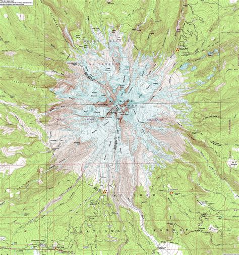 Mt. Hood clickable topographic map | Map art, Cartography, Colorful art