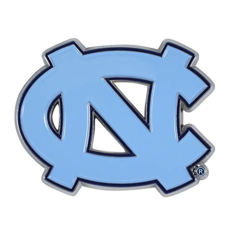 University of North Carolina Blue Color Emblem - Auto Accessories