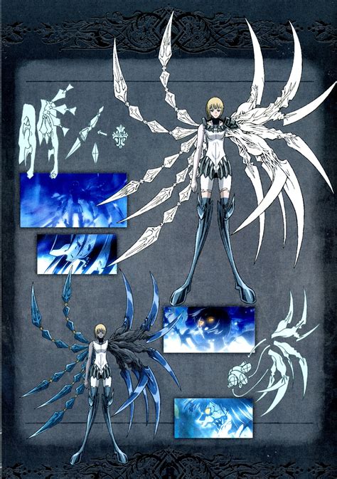 CLAYMORE • Clare’s Awakened Limbs, Official Anime Artwork