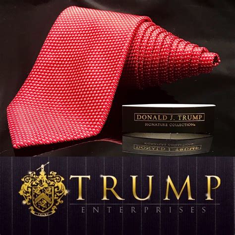 DONALD J. TRUMP~ SIGNATURE COLLECTION Checkered Red White Tie - Ties