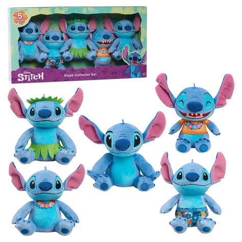 Disney Stitch Plush Collector Set, Officially Licensed Kids Toys for ...