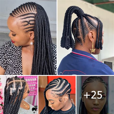 25 Gorgeous Ghana Weaving Hairstyles for Every Occasion – Fashion ...