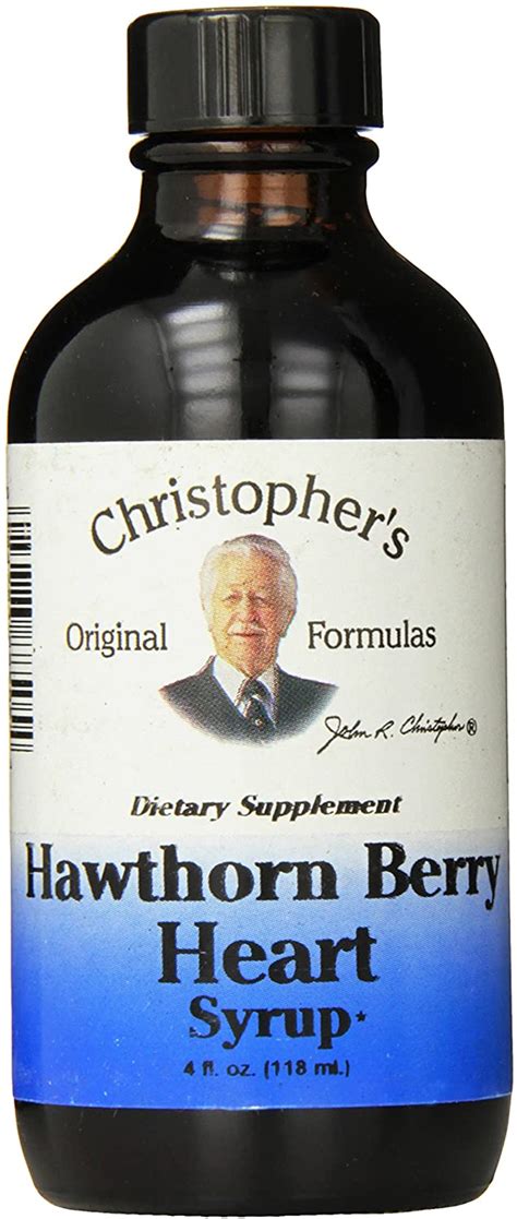 Hawthorn Berry Heart Syrup - Healing Waters Clinic & Herb Shop