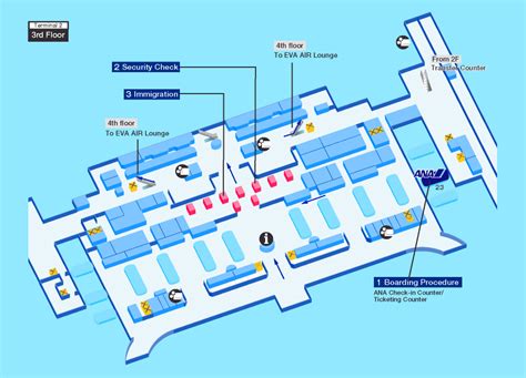 Guide for facilities in Taiwan Taoyuan International AirportAirport ...