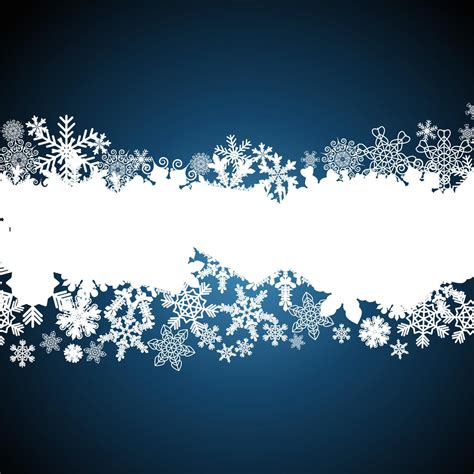 Christmas border, snowflake design background. 11383792 Vector Art at ...