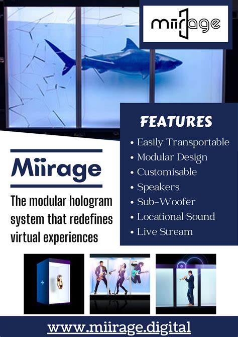 Interactive Hologram Technology — Miirage - Miirage - Medium