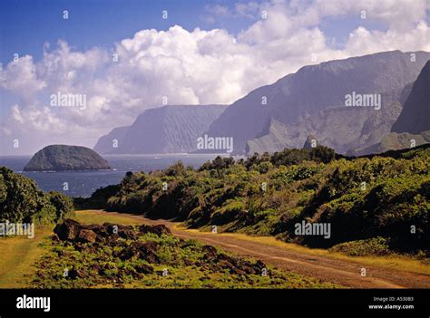 Kalaupapa Peninsula, Molokai, Hawaii, USA Stock Photo - Alamy