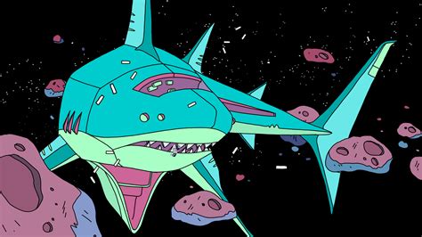 Robot Shark Spaceship by personnotstudying on Newgrounds