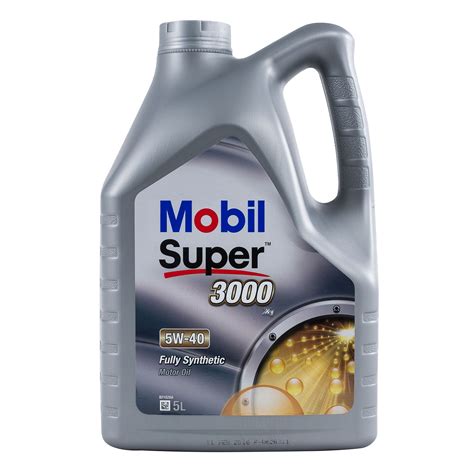 Mobil 1 Super 3000 X1 5W-40 Fully Synthetic Car Engine Oil - 5 Litre Bottle | eBay