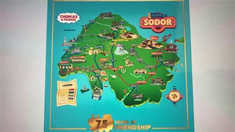 2020 Sodor map - YouTube