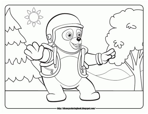 Special Agent Oso Printable Coloring Pages - Coloring Home