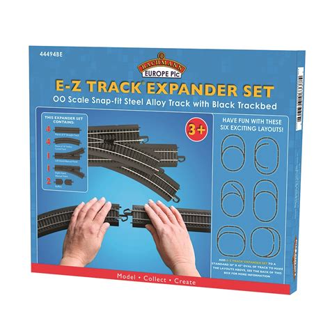 Bachmann Trains Snap-Fit EZ TRACK WORLD'S GREATEST HOBBY TRACK PACK ...