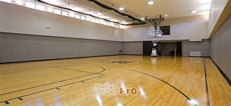 Indoor Basketball Court Lighting Design and Layout – SLights Pro