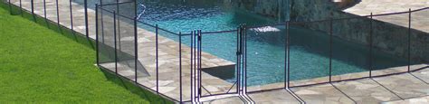 Mesh Pool Fence - IRONMAN Pool Fence