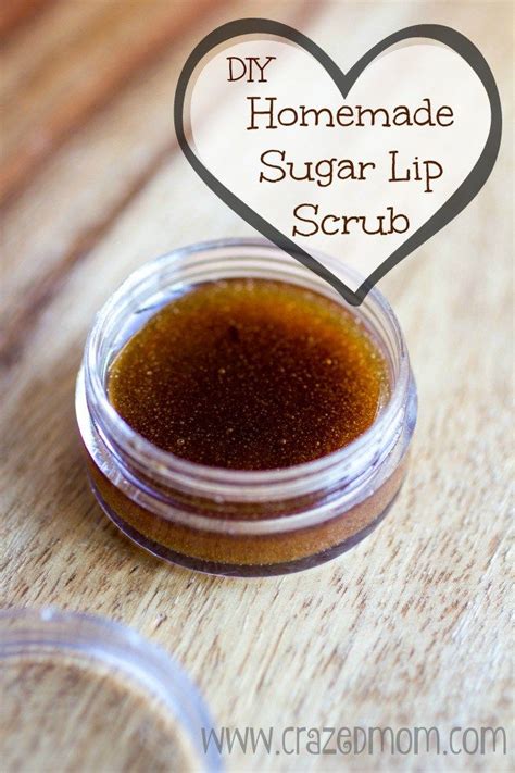 Crazed Mom | Lip scrub diy, Sugar lip scrub, Homemade sugar lip scrub