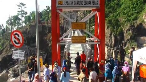 Jembatan Gantung Penghubung Lumajang-Malang Siap Digunakan untuk Jalur Mudik