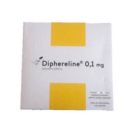 Thuốc Diphereline 0,1mg-điều tị vô sinh - Pharmart.vn