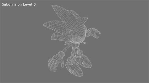 3D Sonic Animation Character Model - TurboSquid 1656728