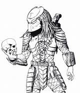 Free Alien Vs Predator Coloring Pages sketch template