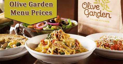 Olive Garden Menu Prices - Regular & Catering and More