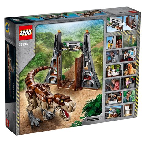 LEGO Ups Its Jurassic Park Game with Epic 3120-Piece T. rex Rampage Set