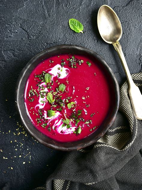 Vegan Creamy Beetroot Soup - Halal Food Guide