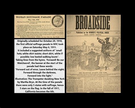 Suffragette City 100 - 53. First Suffrage Parade in New York City