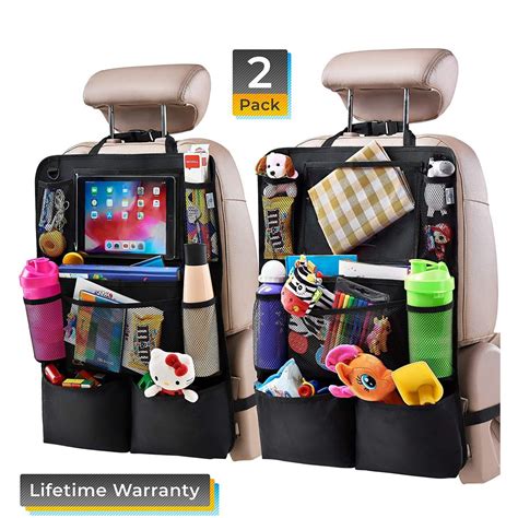 Top 10 Best Car Back Seat Organizer for Kids in 2024 Reviews