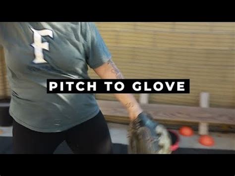 SOFTBALL PITCHING DRILLS FOR ACCURACY (PITCH TO GLOVE DRILL) - YouTube