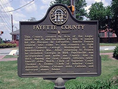 Fayette County - GHM 056-1 - Fayette Co., GA - Georgia Historical ...