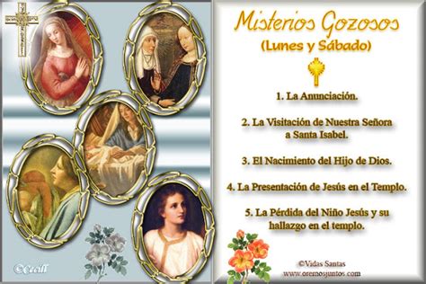 ® Blog Católico Gotitas Espirituales ®: IMÁGENES DE LOS MISTERIOS ...