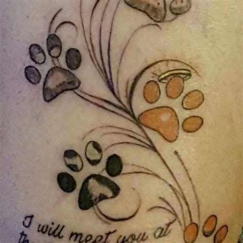 My new dog paw print tattoo | Pawprint tattoo, Dog paw tattoo, Paw tattoo