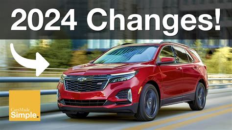 2024 Chevy Equinox Full Change List | More Standard Equipment! - YouTube