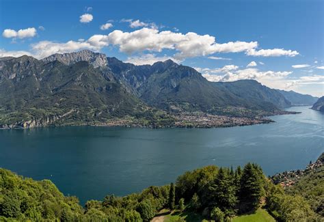 High Angle View of Lake Como 3514603 Stock Photo at Vecteezy