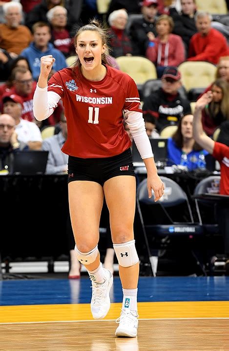 The Wisconsin volleyball dream player, built by coach Kelly Sheffield ...