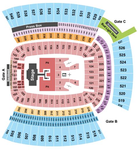 Acrisure Arena Seating Chart With Rows And Seat Numbers - Arena Seating Chart